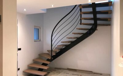 Escalier sur mesure à Strasbourg : des structures métalliques uniques pour sublimer votre intérieur